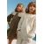 Zara Платье с текстурным крючком , Цвет: Коричневый, Размер: 1½ лет (86 см)
