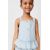 Zara Джинсовый топ с оборками , Цвет: Синий, Размер: 5 лет (110 см), изображение 2