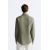 Zara Рубашка с текстурой, легким уходом и повседневным уходом , Цвет: Зеленый, Размер: S (US S), изображение 3