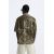 Zara Рубашка с цветочным принтом , Цвет: Зеленый, Размер: S (US S), изображение 3