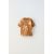 Zara Футболка с пальмовым деревом и ярлыком , Цвет: Коричневый, Размер: 1½ лет (86 см)