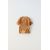 Zara Футболка с пальмовым деревом и ярлыком , Цвет: Коричневый, Размер: 1½ лет (86 см), изображение 2