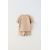 Zara Плюшевый костюм для отдыха varsity jogging co-ord , Цвет: Бежевый, Размер: 6 лет (116 см), изображение 2