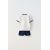 Zara  плотная футболка и шорты бермуды в комплекте , Цвет: Синий, Размер: 5 лет (110 см), изображение 3