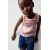 Zara Топ с полосатым отделением , Цвет: Розовый, Размер: 1½ лет (86 см)