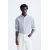 Zara Рубашка в полоску с текстурой , Цвет: С принтом, Размер: S (US S), изображение 2