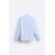 Zara Рубашка в полосатом текстурном стиле , Цвет: Синий, Размер: XL (US XL), изображение 8