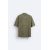 Zara Рубашка с рисунком в клетку terry jacquard , Цвет: Зеленый, Размер: S (US S), изображение 7