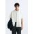 Zara Рубашка с текстурой , Цвет: Бежевый, Размер: S (US S), изображение 2
