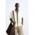 Zara Рубашка с текстурой , Цвет: Бежевый, Размер: S (US S), изображение 2