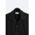 Zara Рубашка с текстурой , Цвет: Черный, Размер: S (US S), изображение 8