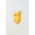 Zara   1-6 лет / текстурированый купальник с оборками , Цвет: Жёлтый, Размер: 12-24 месяцев (92 см)