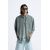 Zara Рубашка из 100% лиоцелла , Цвет: Зеленый, Размер: S-M (US S-M), изображение 2