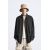 Zara Рубашка из 100% лиоцелла , Цвет: Серый, Размер: S-M (US S-M), изображение 2