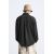 Zara Рубашка из 100% лиоцелла , Цвет: Серый, Размер: S-M (US S-M), изображение 3