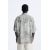 Zara Рубашка с абстрактным принтом , Цвет: Серый, Размер: S (US S), изображение 3