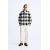 Zara Рубашка-фланелка в клетку , Цвет: Черный, Размер: S (US S), изображение 3
