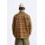 Zara Рубашка из хлопка в клетку , Цвет: Коричневый, Размер: S (US S), изображение 3