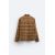 Zara Рубашка из хлопка в клетку , Цвет: Коричневый, Размер: S (US S), изображение 8