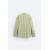 Zara Рубашка из хлопка с вышивкой , Цвет: Зеленый, Размер: S (US S), изображение 7