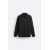 Zara Рубашка с эффектом складок , Цвет: Черный, Размер: S (US S), изображение 6