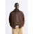 Zara Изношенная рубашка с карманом , Цвет: Коричневый, Размер: S (US S), изображение 2