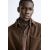 Zara Изношенная рубашка с карманом , Цвет: Коричневый, Размер: S (US S), изображение 6