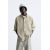 Zara Рубашка с потертым текстурным эффектом , Цвет: Бежевый, Размер: S (US S), изображение 2