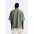 Zara Рубашка из смеси ленцелла, Цвет: Зеленый, Размер: M (US M), изображение 3