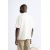 Zara Рубашка с контрастными нашивками , Цвет: Бежевый, Размер: M (US M), изображение 3