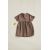 Zara Timelesz - платье с пересечением из льняного бленда , Цвет: Коричневый, Размер: 1½ лет (86 см), изображение 3