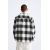 Zara Рубашка-фланелка в клетку , Цвет: Черный, Размер: S (US S), изображение 4