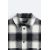 Zara Рубашка-фланелка в клетку , Цвет: Черный, Размер: S (US S), изображение 8