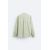 Zara Рубашка из хлопковой ткани с эффектом складок, Цвет: Зеленый, Размер: S (US S), изображение 7