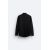 Zara Рубашка с разделителем easy care textured shirt , Цвет: Черный, Размер: S (US S), изображение 8
