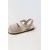 Zara Миноркие сандали из кожи , Цвет: Бежевый, Размер: 21 (12,9 см), изображение 4
