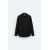 Zara Рубашка из смесового ленселла , Цвет: Черный, Размер: S (US S), изображение 7