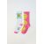 Zara Упаковка из двух пар носков smileyworld ® , Цвет: Розовый, Размер: 1-2 лет (12-14 см), изображение 3