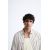 Zara Relaxed fit полосатая рубашка , Цвет: Бежевый, Размер: XL (US XL), изображение 5