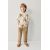 Zara Полосатые льняные брюки , Цвет: Коричневый, Размер: 1½ лет (86 см), изображение 4