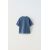 Zara Футболка с карманом и декоративной строчкой , Цвет: Синий, Размер: 1½ лет (86 см), изображение 2