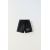 Zara Бермуды-шорты для тенниса с эластичным поясом и регулируемыми шнурками, Цвет: Черный, Размер: 1½ лет (86 см)
