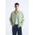 Zara Рубашка из вискозного смесового материала с объемным кроем и воротником, Цвет: Зеленый, Размер: S (US S), изображение 2