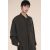Zara Рубашка 100% купро с оверсайз фитом - лимитированная коллекция , Цвет: Коричневый, Размер: S-M (US S-M), изображение 4
