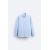 Zara Рубашка из поплина с карманом , Цвет: Синий, Размер: S (US S), изображение 7