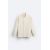 Zara Рубашка с деталями пласкета , Цвет: Бежевый, Размер: S (US S), изображение 8