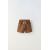 Zara Полосатые бермуды с карманами , Цвет: Коричневый, Размер: 1½ лет (86 см)