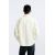 Zara Хлопковая рубашка с текстурой , Цвет: Бежевый, Размер: M (US M), изображение 3