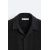 Zara Фактурная кофта с вязкой , Цвет: Черный, Размер: M (US M), изображение 8