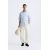 Zara Рубашка из 100% хлопка , Цвет: Синий, Размер: S (US S)